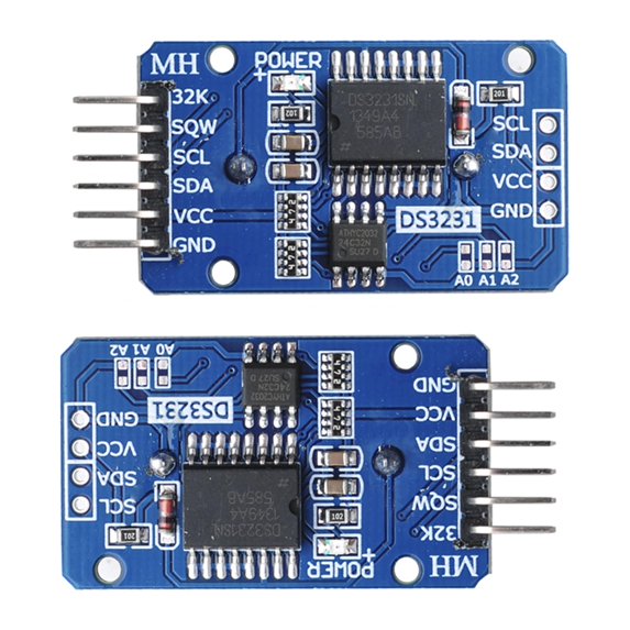 DS3231 I2C RTC Module for Arduino Raspberry Pi 2 Pack