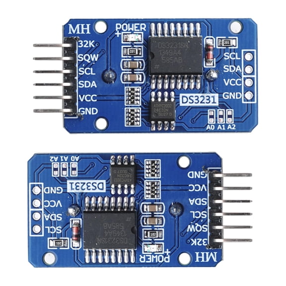 DS3231 I2C RTC Module for Arduino Raspberry Pi 2 Pack