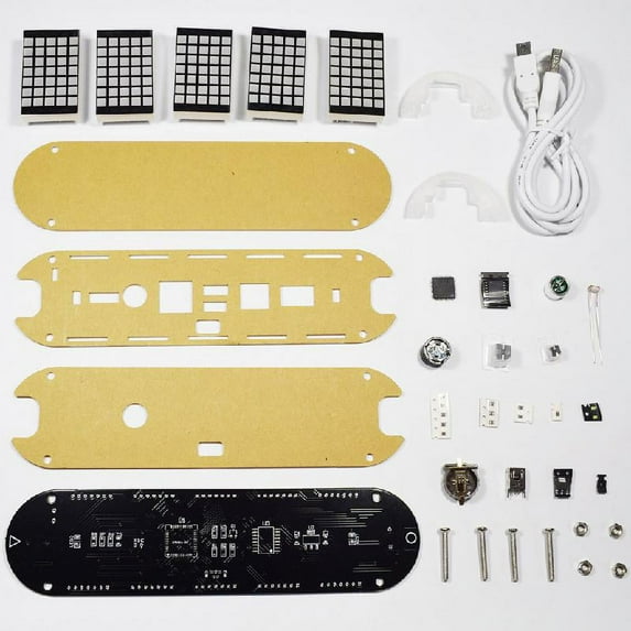 DS3231 Multifunction Alarm Clock LED Dot for Matrix Animation Effects DIY Kit Gi