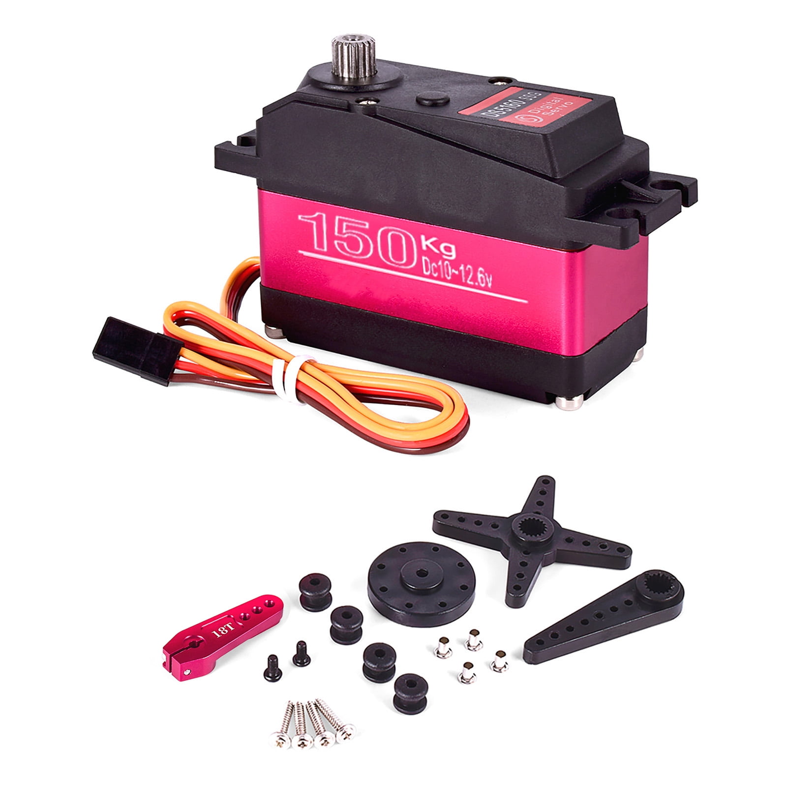DS51150-12V Digital Servo 180° Rotation Versatile Solution for DIY ...