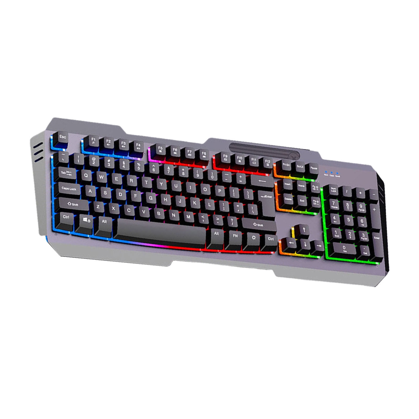 DS600 Metal Corded Keyboard With Option 1.50m Cable And Fast Response For Competitive Gaming
