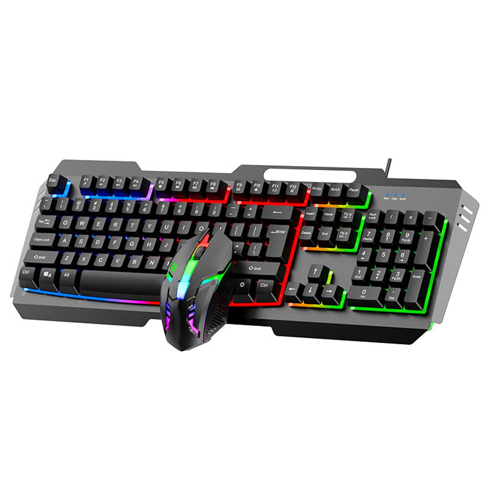 DS600 Metal Corded Keyboard With Option 1.50m Cable And Fast Response For Competitive Gaming