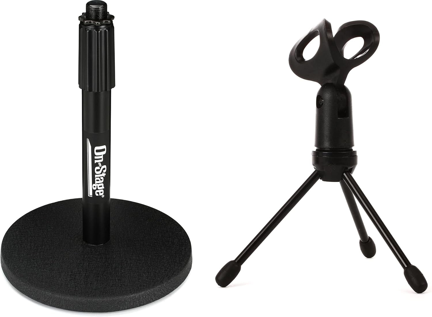 DS7200B Adjustable Desktop Microphone Stand Bundle with GFW-MIC-0250 Mini Tripod Desktop Mic Stand