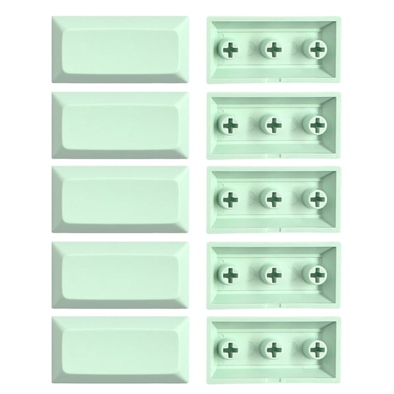 DSA Keycap Blanks Blank Personality Supplement 2U Keycaps 10 Pieces Multi Color