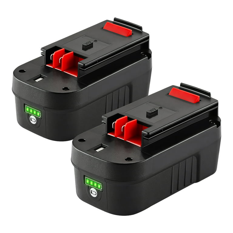 DSANKE 2PACK 18V 6.0Ah HPB18 Lithium-ion Replacement Battery for