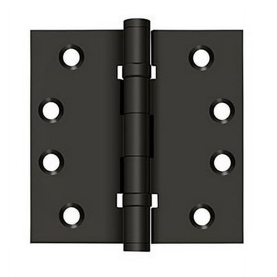 DSB4B10B 4" x 4" Square Hinge; Ball Bearings; Oil Rubbed Bronze Finish