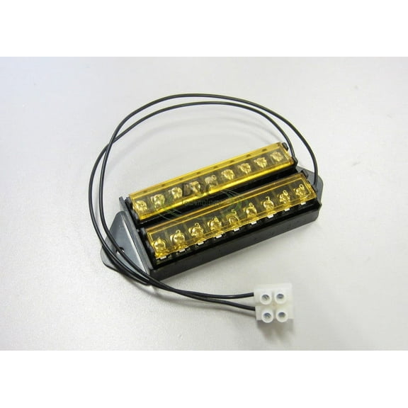 DSC-TB01, 8 Way Terminal Block Bus Bar,Splits 1 Input to 8 Out