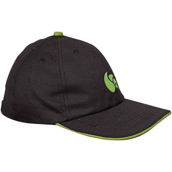 DSC Unisex's 1500834 Attitude Cricket Cap (Black), Free Size