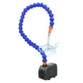 thumbnail image 1 of DSCHLZY Aquarium Air Pump, 6.6FT Charging Cord & Accessories, for up to 10 Gallon, 2 Count Pack, 1 of 8