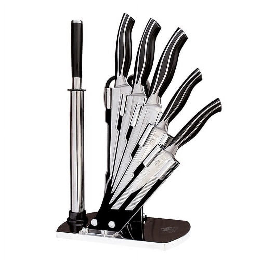 DSD Group Triumph Hill 9 Piece Deluxe Cutlery Knife Set with Knife ...