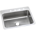 thumbnail image 1 of DSESR127225 Dayton Stainless Steel 27" x 22" x 8", Single Bowl Dual Mount Sink, 1 of 8