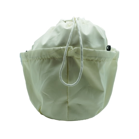 DSG Daily Gym Tote Drawstring Closure Pristine Ivory