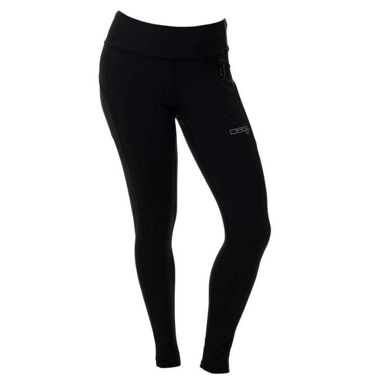 DSG Outerwear Fishing Leggings UPF 30 Black Small Walmart