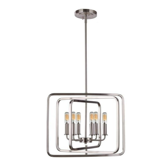 DSI Catherine 6-Light Chrome Pendant