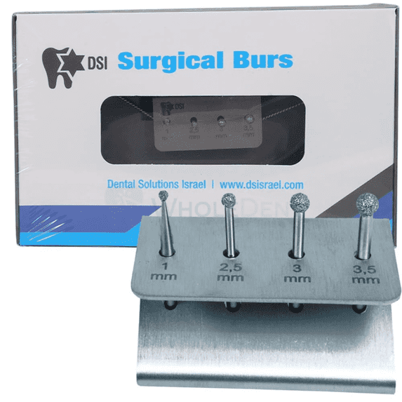 DSI - Degranulation Surgical Bone Burs Kit - Dental Supply - Dental Tool