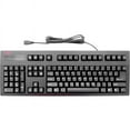 thumbnail image 1 of DSI Left Handed Wired Mechanical Keyboard with Cherry Red Switches - Cable Connectivity - USB Interface - 104 Key - Mechanical Keyswitch - Black, 1 of 7