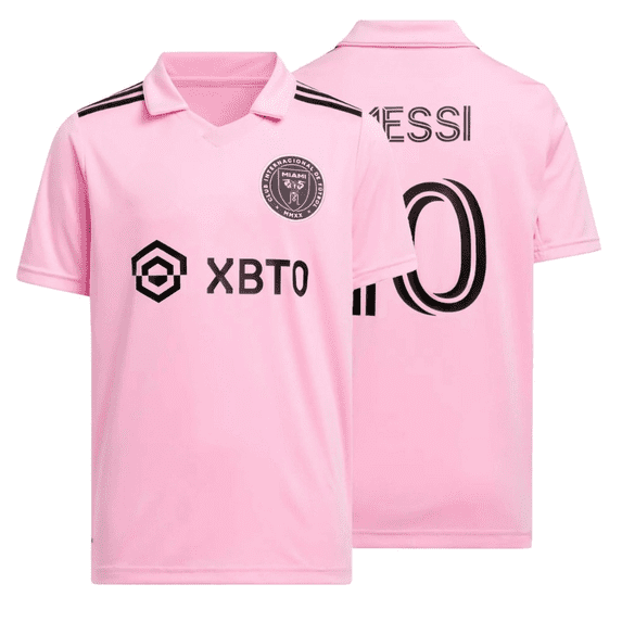 DSK Global Soccer Jersey – Miami Style #10 Inspired Design – Pink & Black Sports Jerseys for Men & Kids, Youth Sizes 8–12, S–XXL