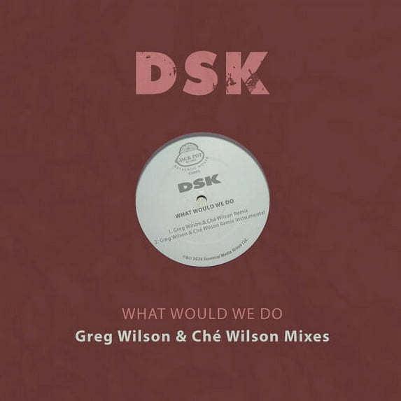 DSK - What Would We Do - Greg Wilson & Che Wilson Mixes - Electronica - CD