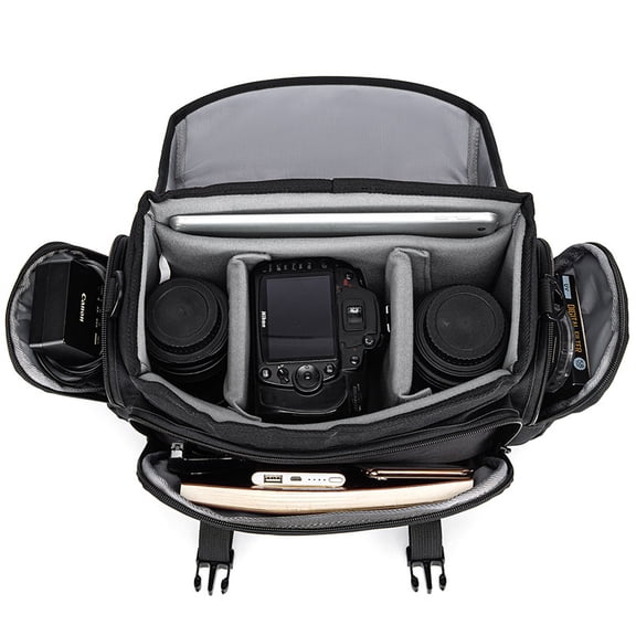 DSLR Camera Bag, Single Shoulder Digital Mirrorless Camera Bag, Photography Backpack, Waterproof Camera Bag
