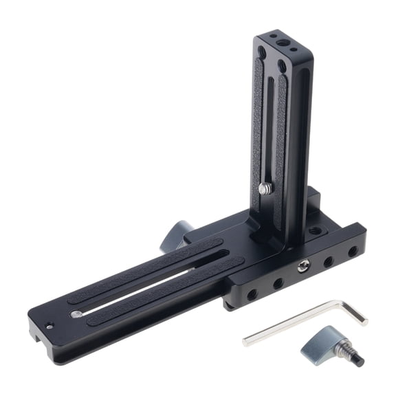 DSLR Camera L Bracket Vertical Camera Mount Quick Release Plate Stabilizer Monopod Horizontal Switching Tripod Adapter
