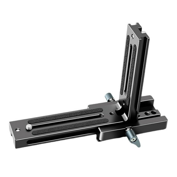 DSLR Camera L Bracket Vertical Camera Mount Quick Release Plate Stabilizer Monopod Horizontal Switching Tripod Adapter