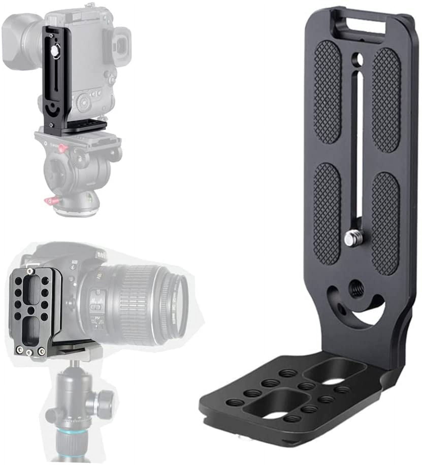 DSLR Camera L Bracket Vertical Horizontal Switching Tripod Quick ...