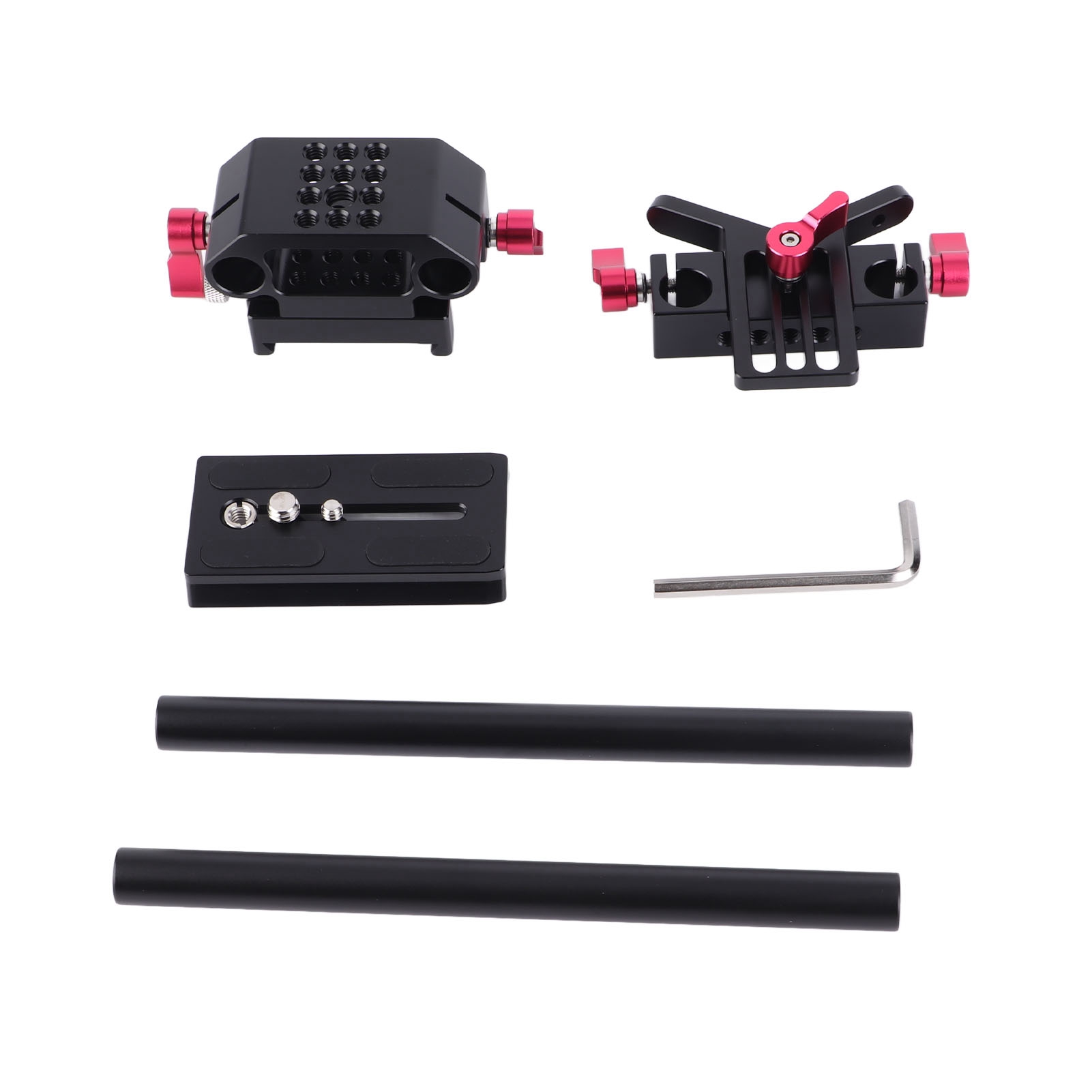 NICEYRIG Cuscinetto Per Spalla Con Morsetto Per Barre Da 15 Mm – Supporto Per Riprese Video Stabili Con DSLR