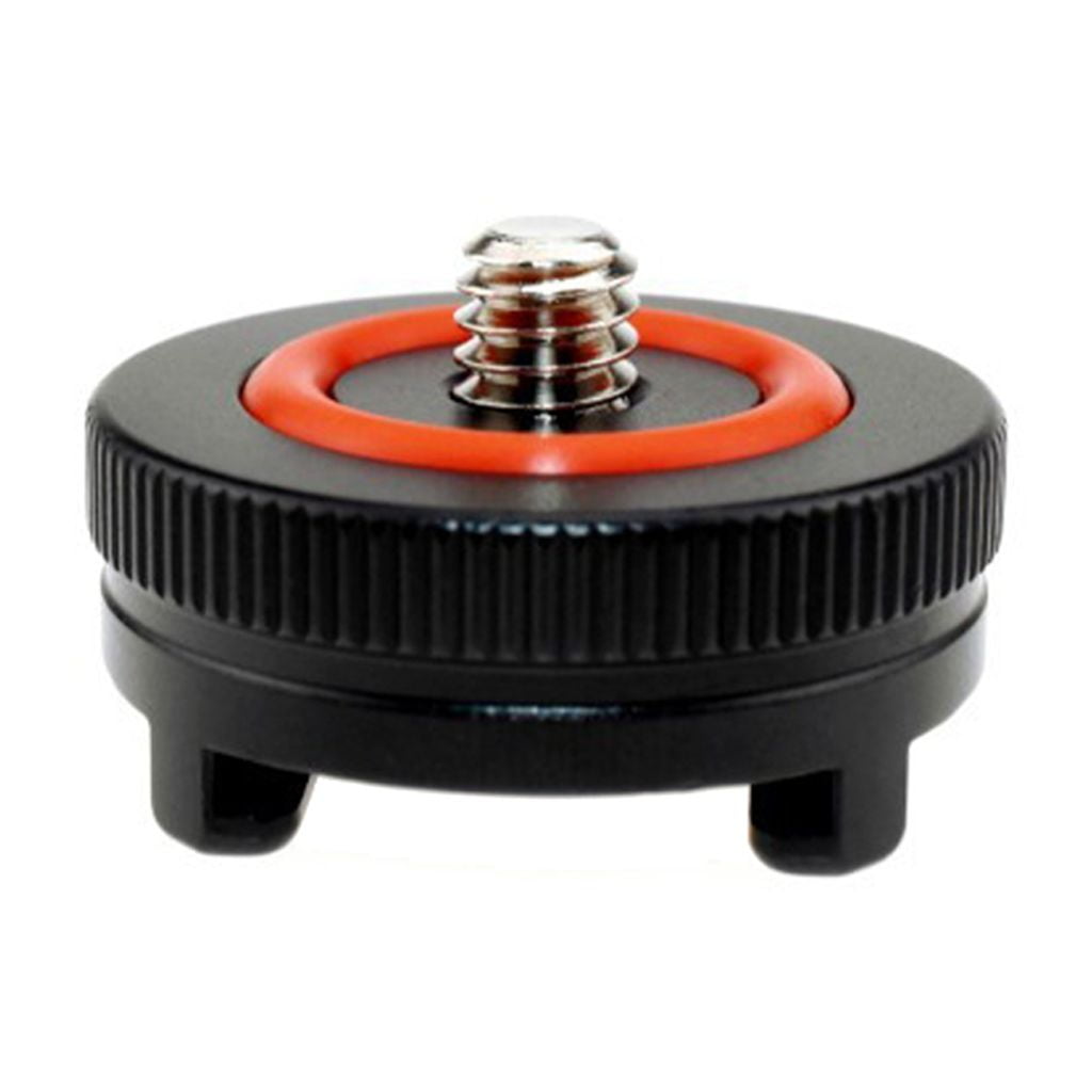 DSLR Camera Rig Hot Shoe Mount with 1/4inch Tripod Screw Adapter Flash ...