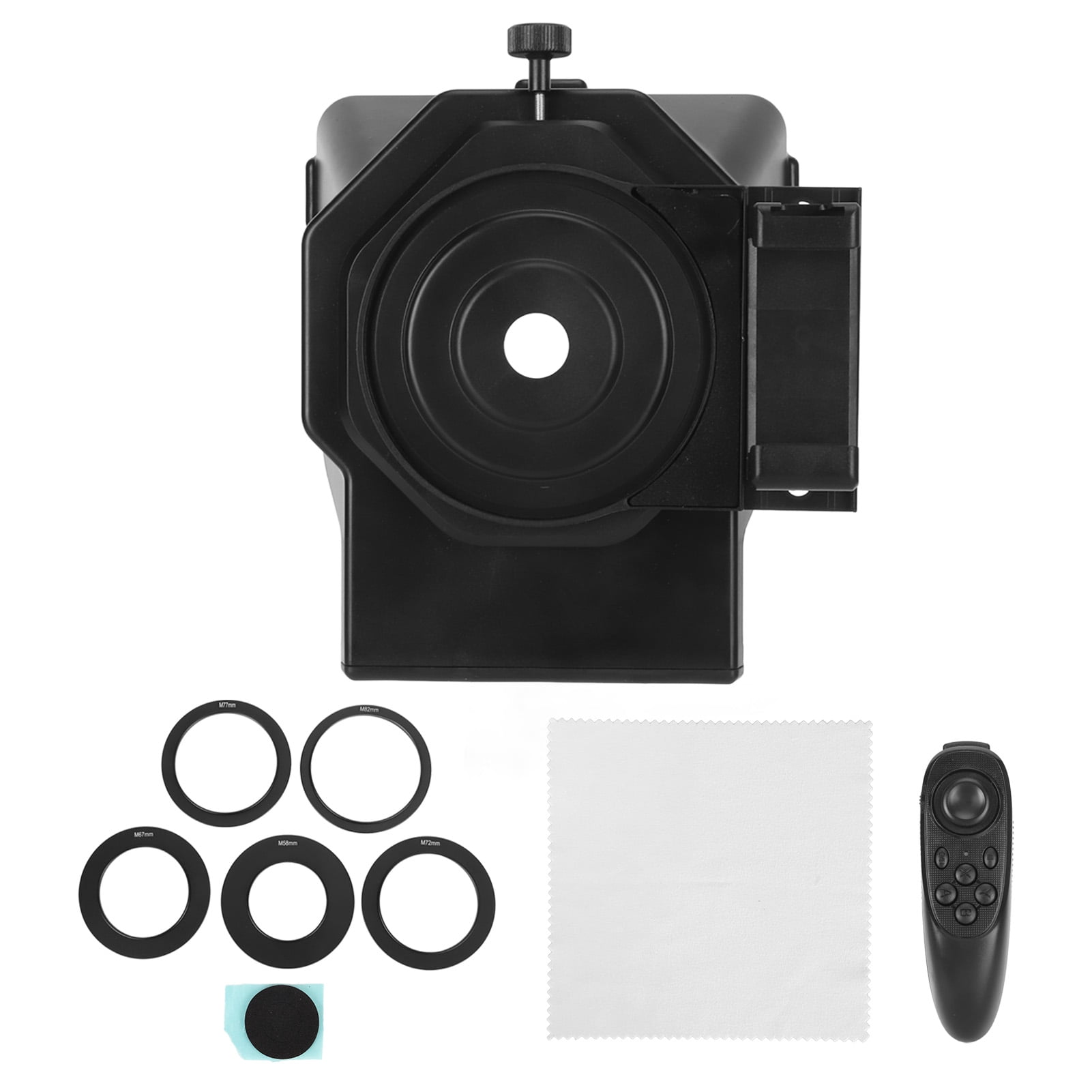 DSLR Camera Teleprompter Portable Support Horizontal Vertical Shooting