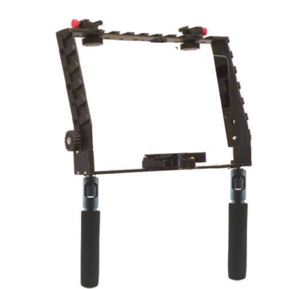 DSLR Photo/Video Bracket With Handles 12 Shoe Mounts
