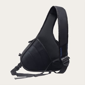 DSLR Shoulder Camera Bag Waterproof Travel Small Photography Bags Triangle Sling Bag for Digital Camera Black