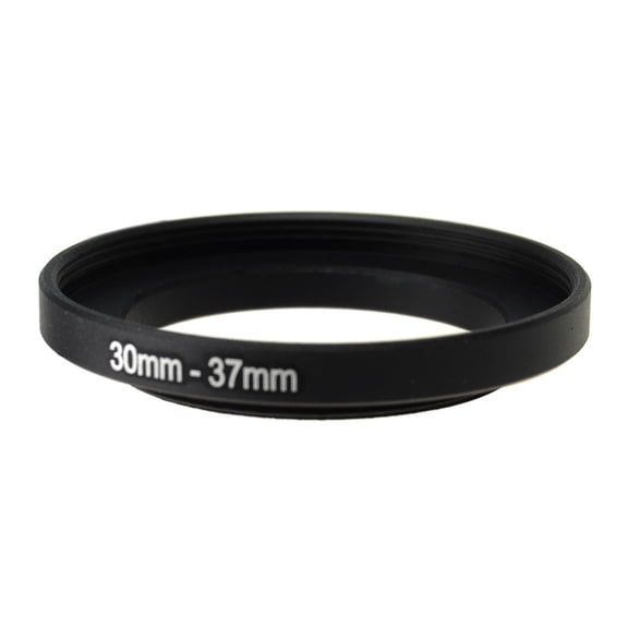 DSLRKIT 30mm-37mm 30-37 mm Step Up Ring Filter Adapter Black