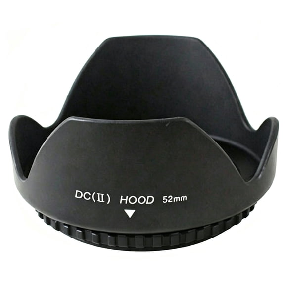 DSLRKIT 52mm 52 mm Lens Hood (Screw Mount)  Petal Crown Flower Shape