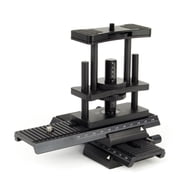 DSLRKIT 6 Way Macro Shot Focus Rail Slider UP Down right left forward backward