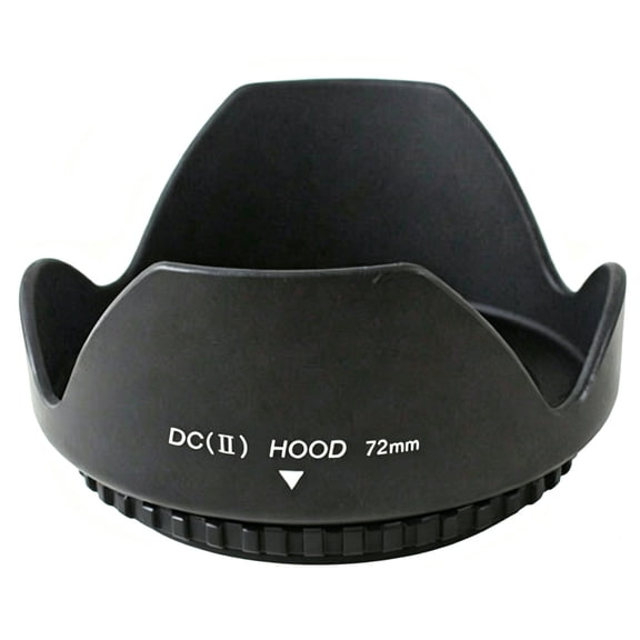 DSLRKIT 72mm 72 mm Lens Hood (Screw Mount)  Petal Crown Flower Shape