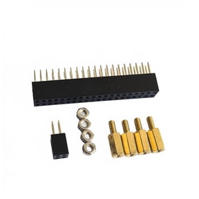 DSLRKIT 8.5mm GPIO and PoE Pin Header height increaser Extender for Raspberry Pi 5 4B 3B+ 3B (pack of 2)