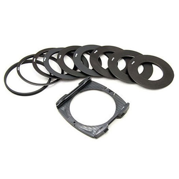 DSLRKIT 9 Ring Adapter Wide Angle Holder set for Cokin P series