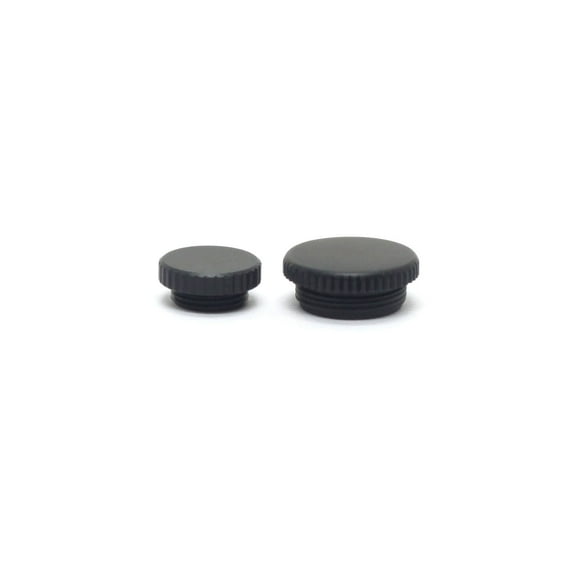 DSLRKIT Remote + Flash PC Sync Terminal Cap Metal Cover Set