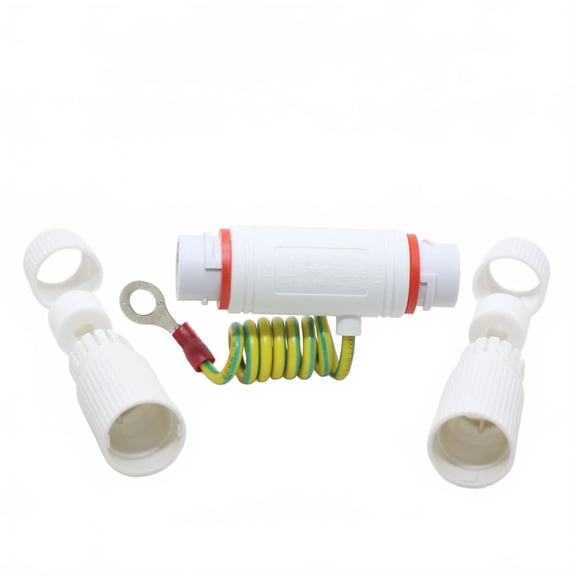 DSLRKT outdoor PoE Ethernet Surge Protector Lightning Arrester Thunder Protection RJ45