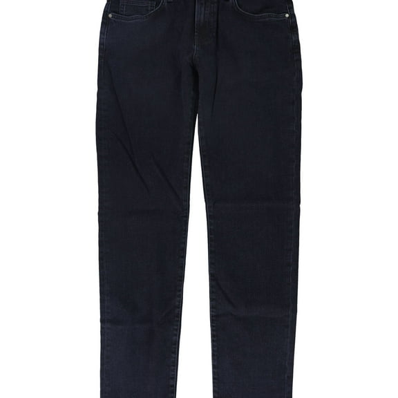 DSTLD Womens Extra High-Rise Straight Leg Jeans, Blue, 28