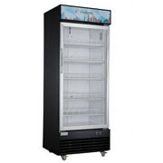 DSM-15R Commercial Single Glass Swing Door Merchandiser Refrigerator