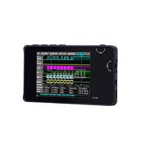DSO LA104 Digital Logic Analyzer Kit, 4 Channels Oscilloscope SPI I2C UART Programmable 100MHz Max Sampling Rate ,Hand & Power Tool