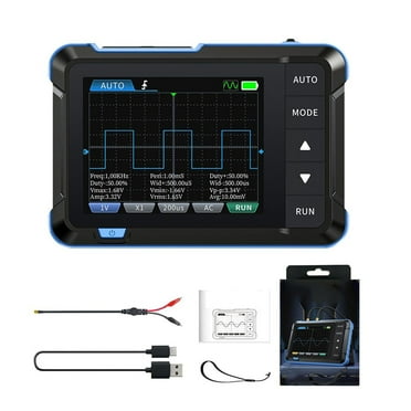 DSO153 Handheld Digital Oscilloscope - 2.8" LCD Display, 5MS/s Sampling, 1M Bandwidth With Probe