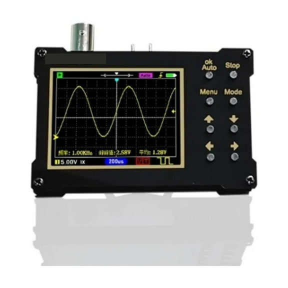 DSO154Pro 2.4-inch Screen Digital Oscilloscope 18MHz Analog Bandwidth Support Signal Generator ,Professional Designed