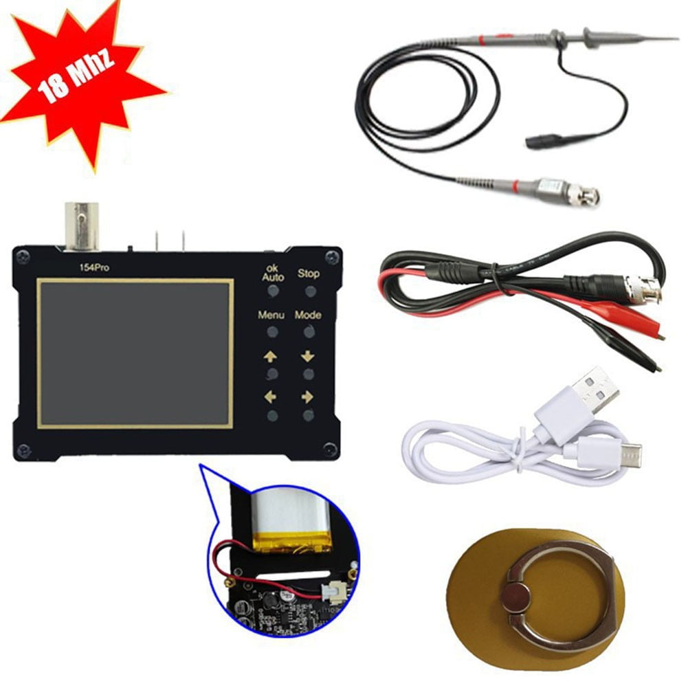 LCD Handheld Digital Oscilloscope Kit - 2.4"TFT Mini Automotive - View #4