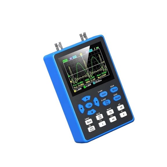 DSO2512G 2CH 120MHz 500MSa/s 2.8in Oscilloscope Multimeter Signal Generator
