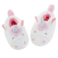 thumbnail image 1 of DSOLE Girls Slippers Toddler Unicorn House Shoes Indoor Outdoor Warm Bedroom Slippers Non-Slip Rubber Sole Big kid 1-2, 1 of 6
