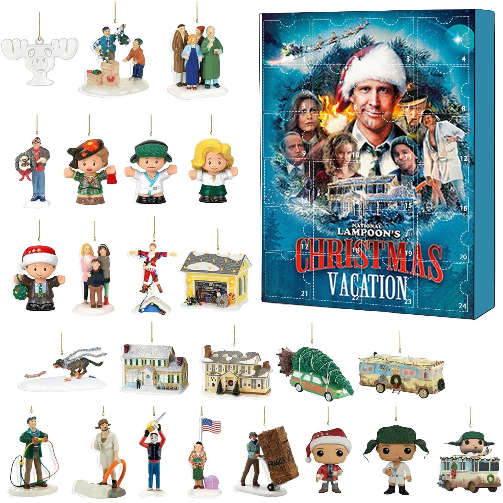 DSOROZI Christmas Vacation Advent Calendar 2024, Christmas Vacation