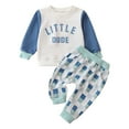 DSOROZI Toddler Baby Fall Winter Clothes Color Block Long Sleeve