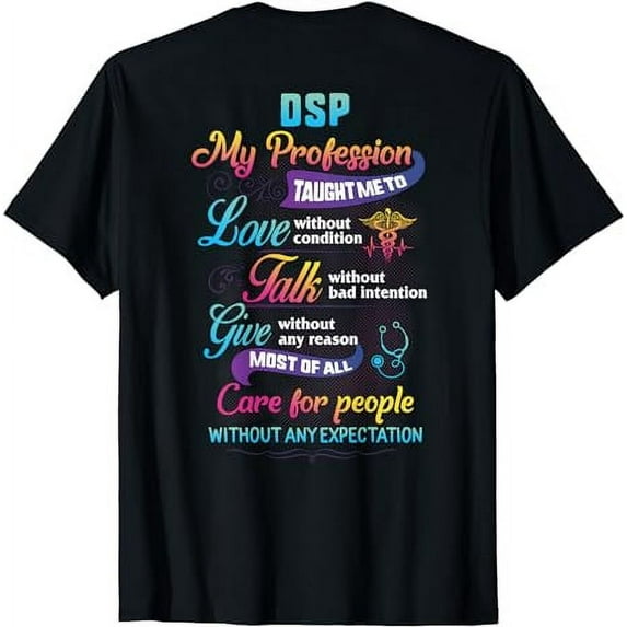 DSP Care For People Without Expectation Nurse Week Gift T-Shirt